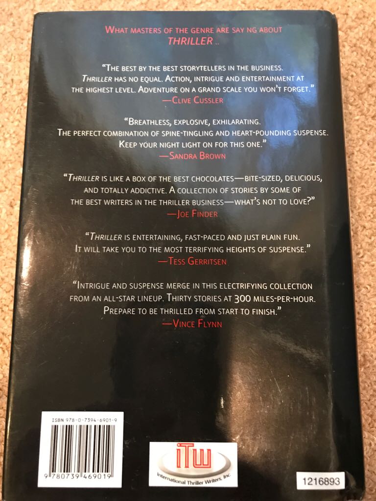 Thriller - James Patterson book collectible [Barcode 9780739469019] - Main Image 2