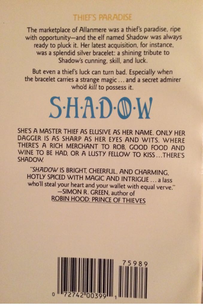 Shadow - Anne Logston (Ace Books - Paperback) book collectible [Barcode 9780441759897] - Main Image 2