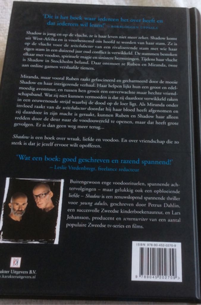 Shadow - Petrus Dahlin book collectible [Barcode 9789045202709] - Main Image 2