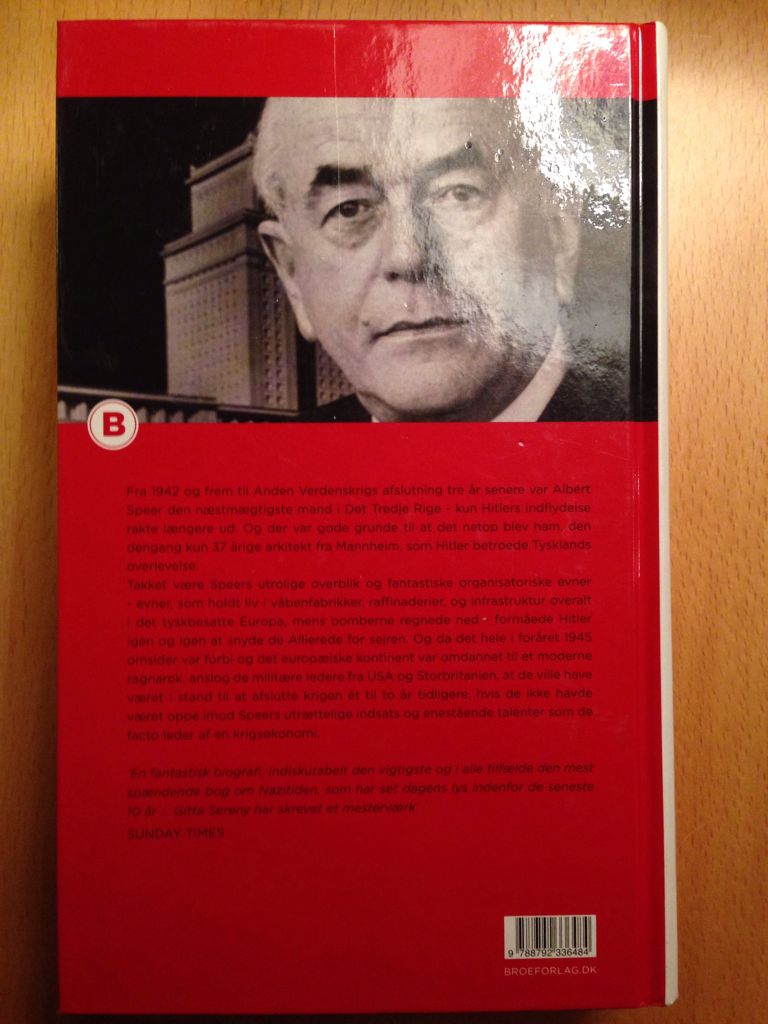 Speer  (Broe) book collectible [Barcode 9788792336484] - Main Image 2