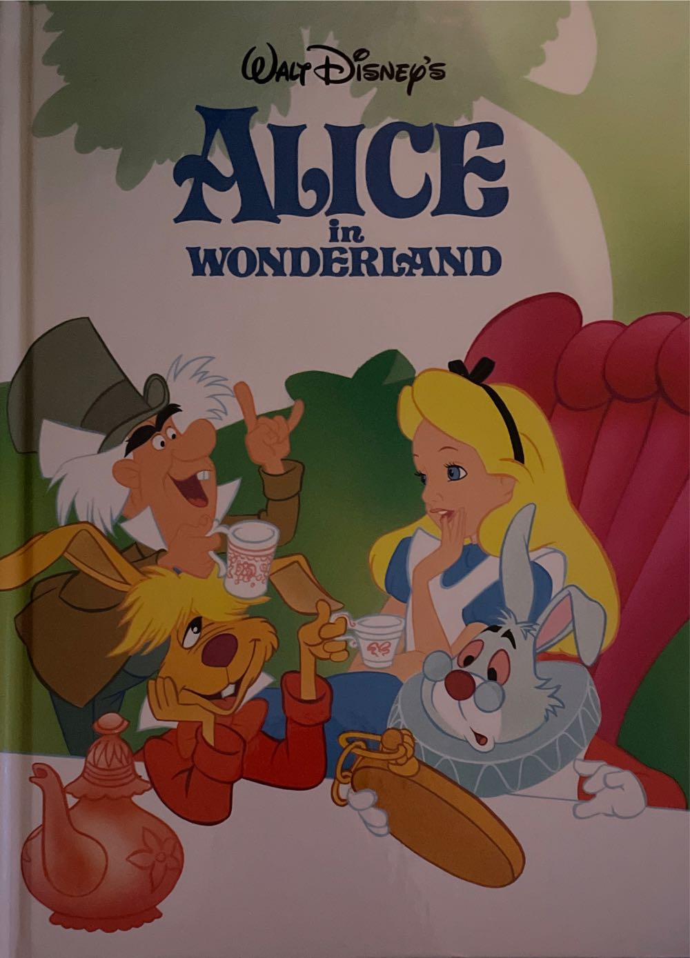 Alice in Wonderland - Walt Disney Production (Mouse Works - Hardcover) book collectible [Barcode 9780453030793] - Main Image 2