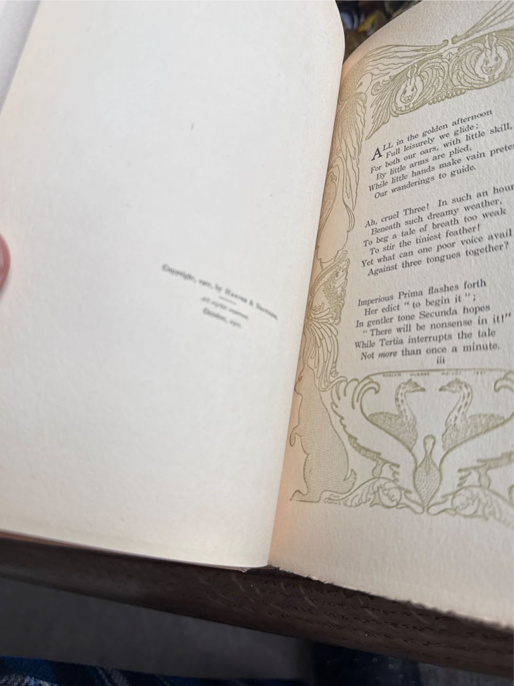 Alice in Wonderland - Lewis Carroll (Harper & Bros. - Hardcover) book collectible [Barcode 9780735811669] - Main Image 3