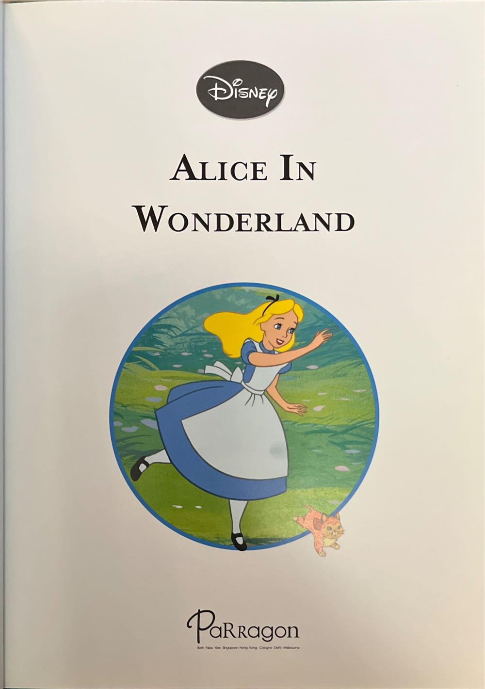 Alice in Wonderland (Disney Classics) - Lewis Carroll (Parragon Books - Hardcover) book collectible [Barcode 9781407586878] - Main Image 3