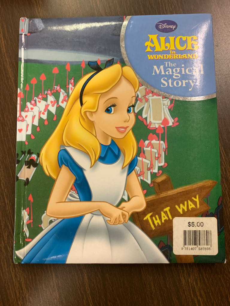 Alice in Wonderland: The Magical Story (Disney) - Lewis Carroll (Parragon) book collectible [Barcode 9781407587608] - Main Image 2