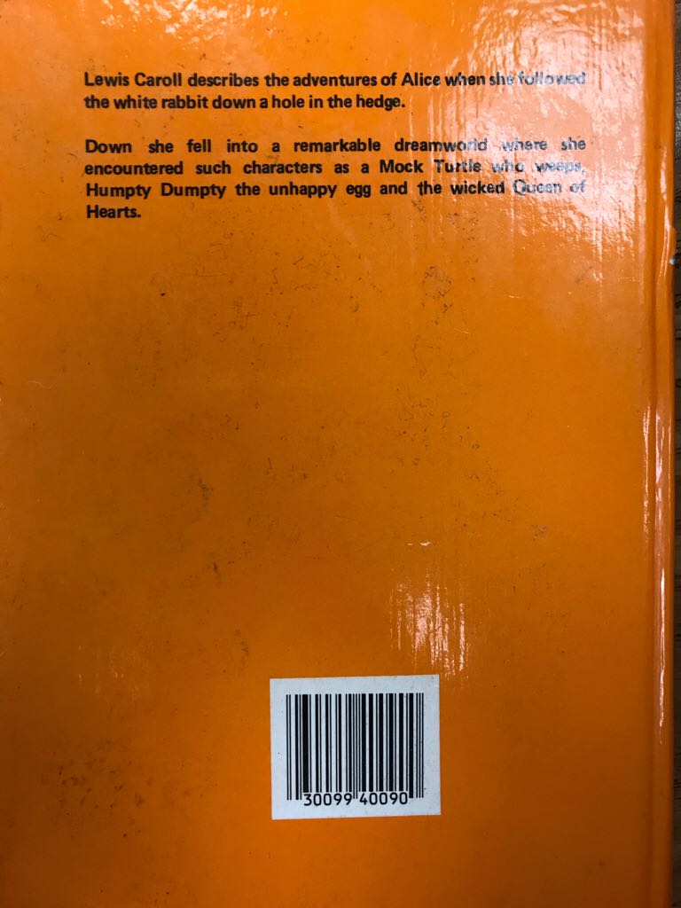 Alice In Wonderland - Lewis Carroll book collectible - Main Image 2