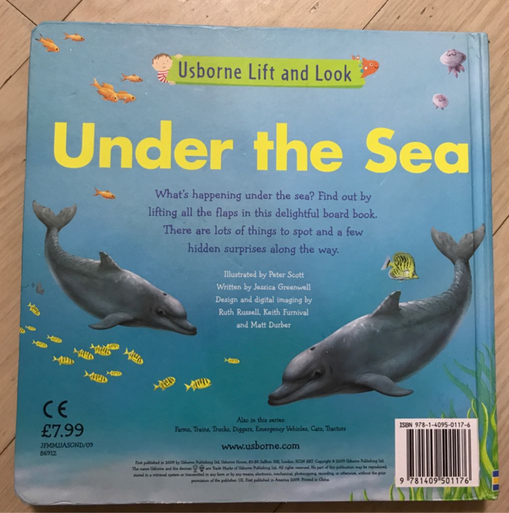 Under the Sea  (Usborne Publishing) book collectible [Barcode 9781409501176] - Main Image 2