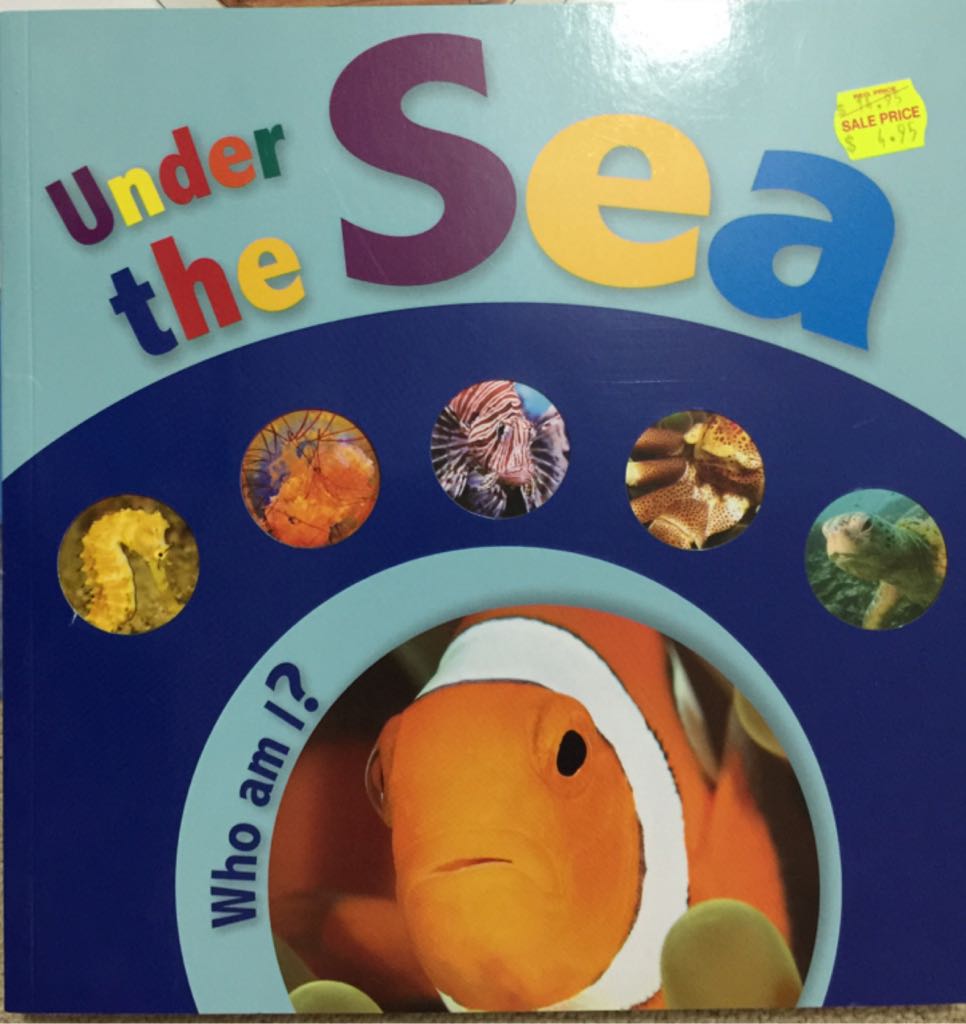 Under The Sea - Weldon Owen, book collectible [Barcode 9781742520834] - Main Image 1