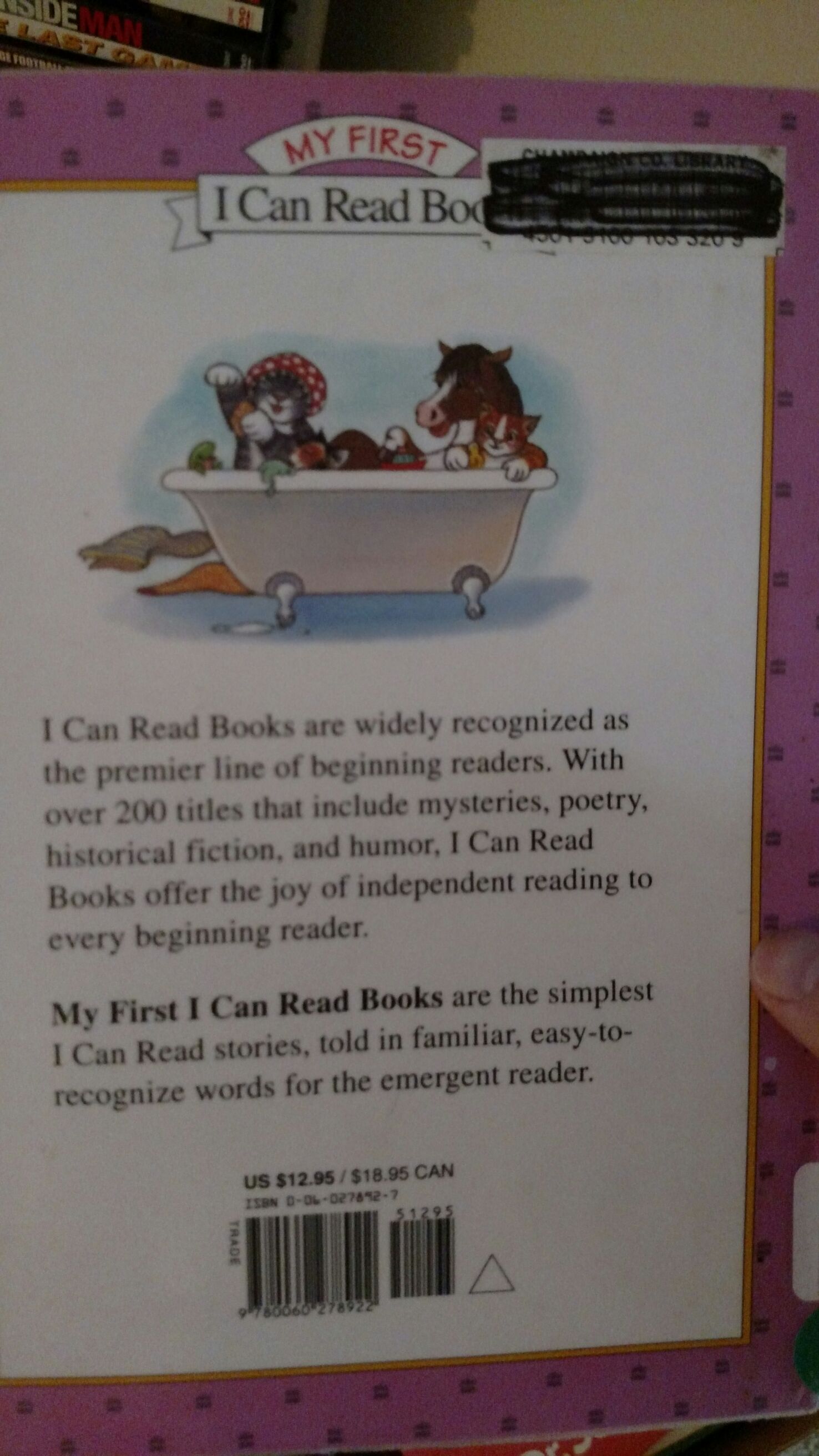 Splish Splash  (Harpercollins Childrens Books) book collectible [Barcode 9780060278922] - Main Image 2