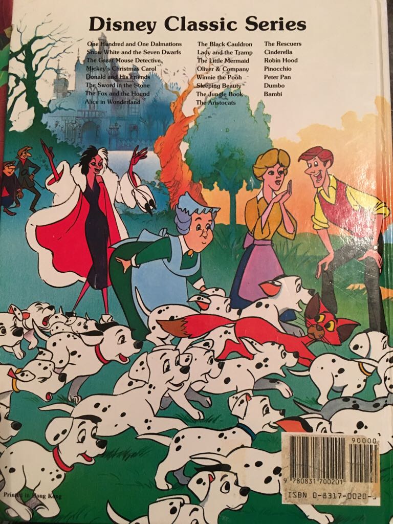 One Hundred And One Dalmatians - Walt Disney (Twin Books - Hardcover) book collectible [Barcode 9780831700201] - Main Image 2