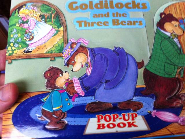 Goldilocks and the three bears - John Patience (playmore inc) book collectible [Barcode 9781590604991] - Main Image 1
