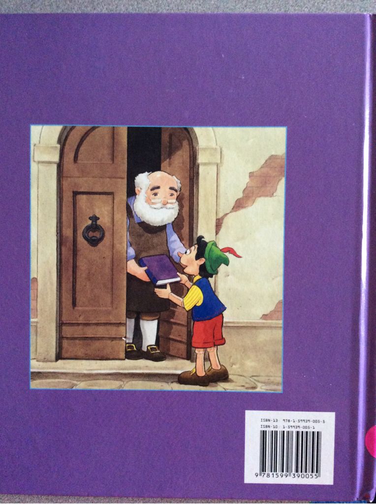 Pinocchio - Disney book collectible [Barcode 9781599390055] - Main Image 2