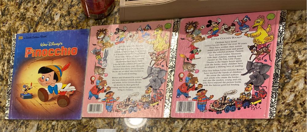 Pinocchio - Campbell Grant (a Little Golden Book) book collectible - Main Image 3