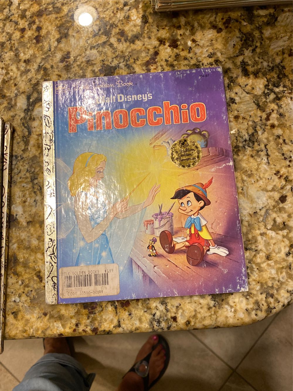 Pinocchio - Campbell Grant (a Little Golden Book) book collectible - Main Image 4