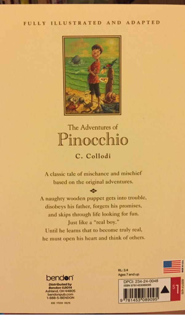 Pinocchio  book collectible - Main Image 2