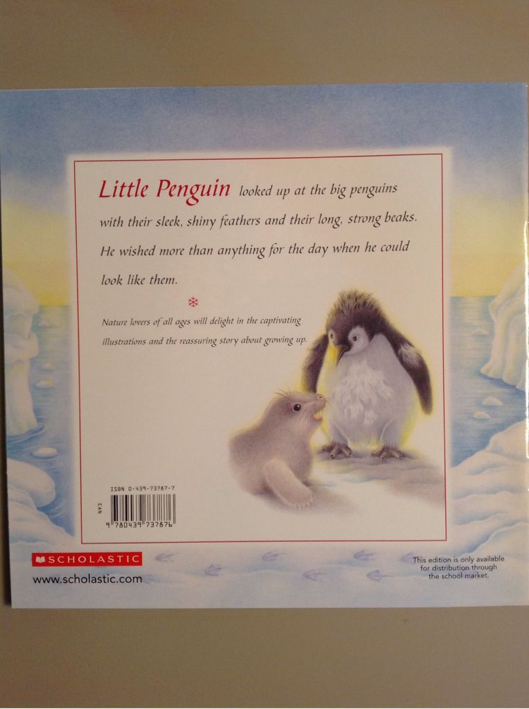 The Little Penguin - A. J. Wood (Scholastic - Paperback) book collectible [Barcode 9780439737876] - Main Image 2