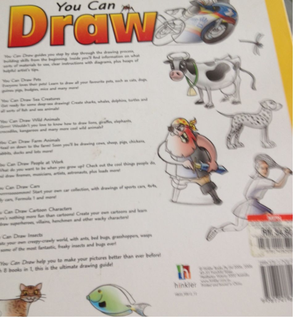 You Can Draw - Parragon book collectible [Barcode 9781741829396] - Main Image 2