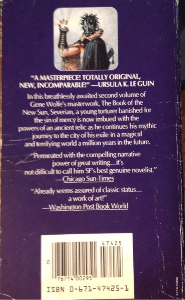 The Claw of the Conciliator - Gene Wolfe (Pocket - Paperback) book collectible [Barcode 9780671474256] - Main Image 2