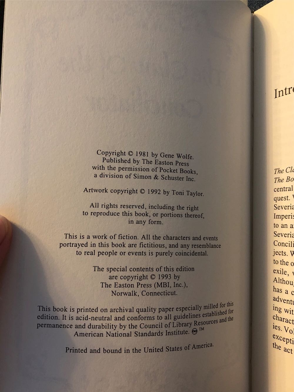 The Claw of the Conciliator - Gene Wolfe (Jonathan Davis - Audiobook) book collectible - Main Image 3