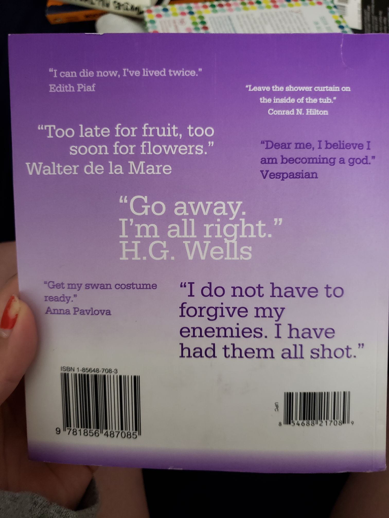 Famous Last Words - Katie Alender (Sterling Publishing Company, Inc.) book collectible [Barcode 9781856487085] - Main Image 2