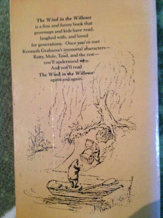 Wind in the Willows - Grahame, Kenneth (Grosset & Dunlap) book collectible [Barcode 9780448171883] - Main Image 2