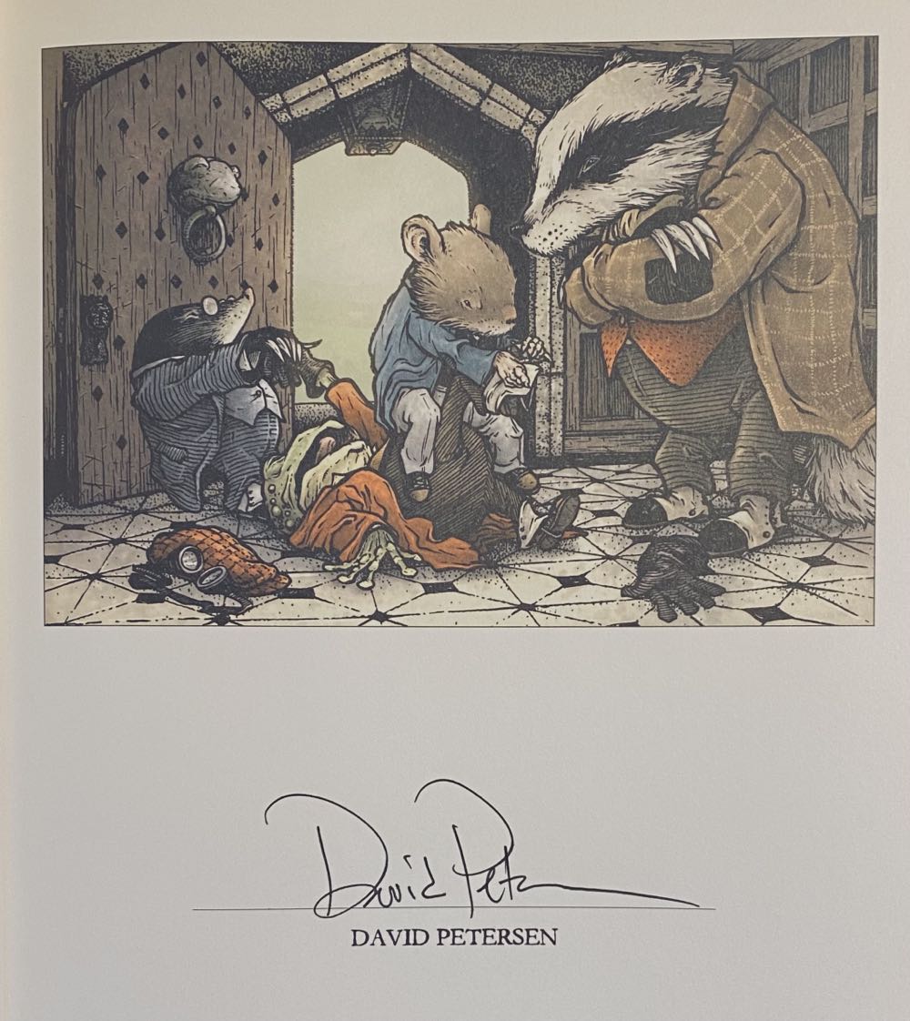 Wind in the Willows - David Petersen (IDW Publishing - Hardcover) book collectible [Barcode 9781631403439] - Main Image 2