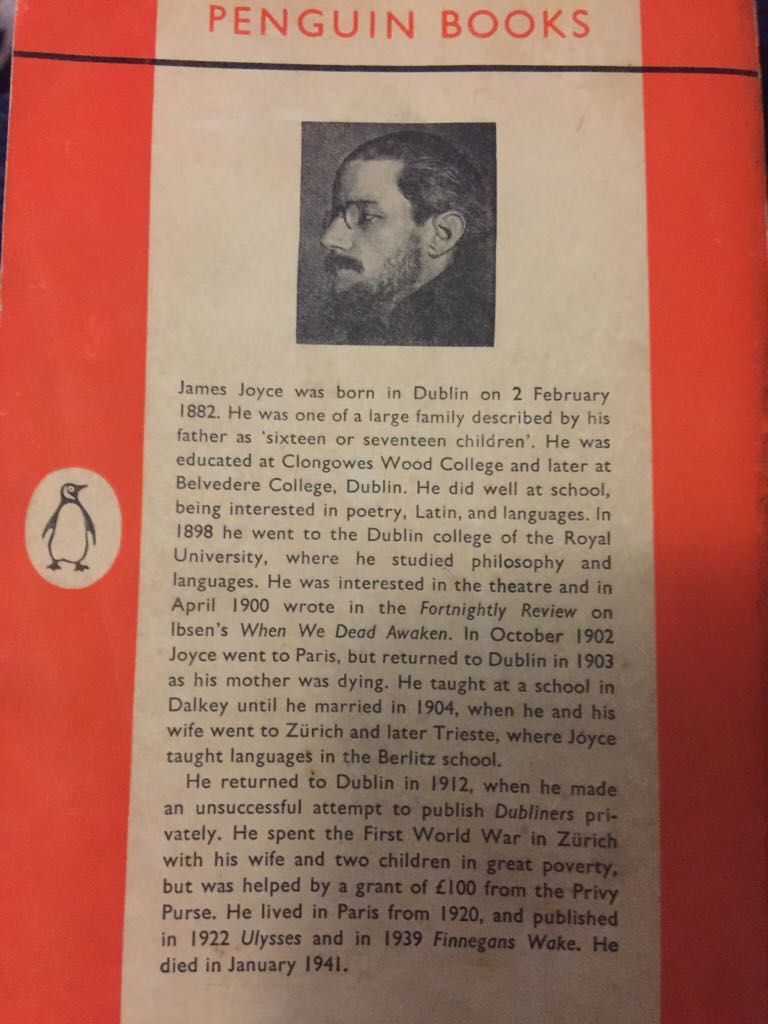 A Portrait Of The Artist As A Young Man - James Joyce (Penguin - Paperback) book collectible [Barcode 9780140155037] - Main Image 2