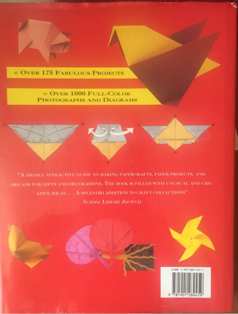 The ultimate papercraft and origami book - Paul Jackson (Hermes House - Hardcover) book collectible [Barcode 9781901289459] - Main Image 2