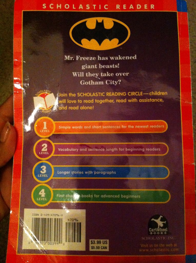 Batman - Jesse Leon McCann (Cartwheel Books) book collectible [Barcode 9780439470964] - Main Image 2