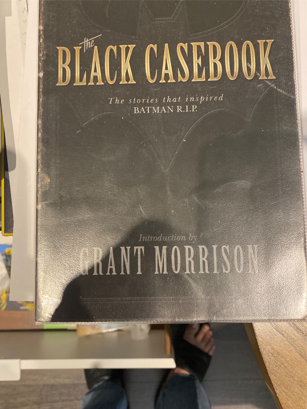 Batman:  The Black Casebook - Grant Morrison book collectible [Barcode 9781848563124] - Main Image 2