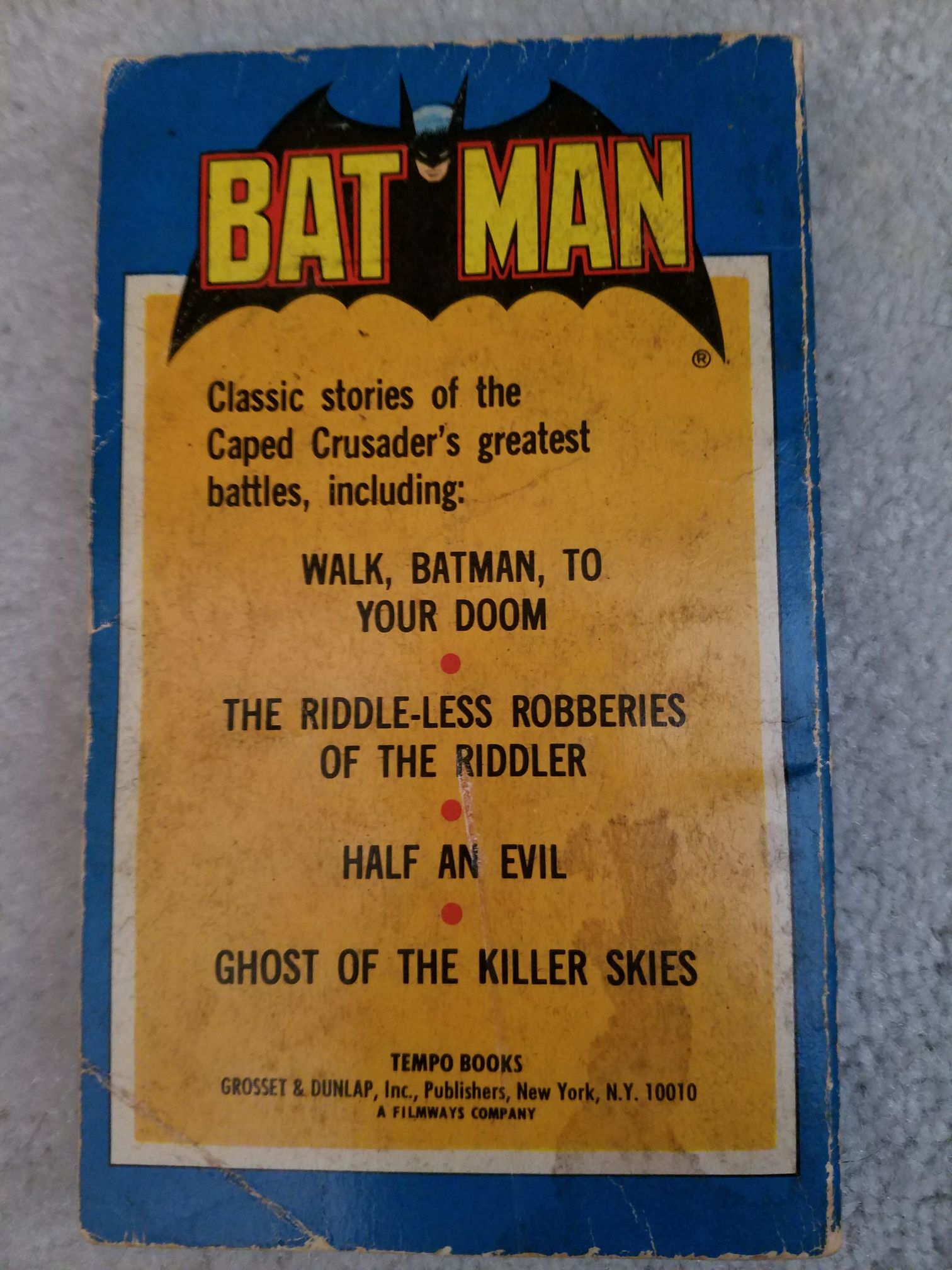 Batman  (Tempo Books) book collectible - Main Image 2