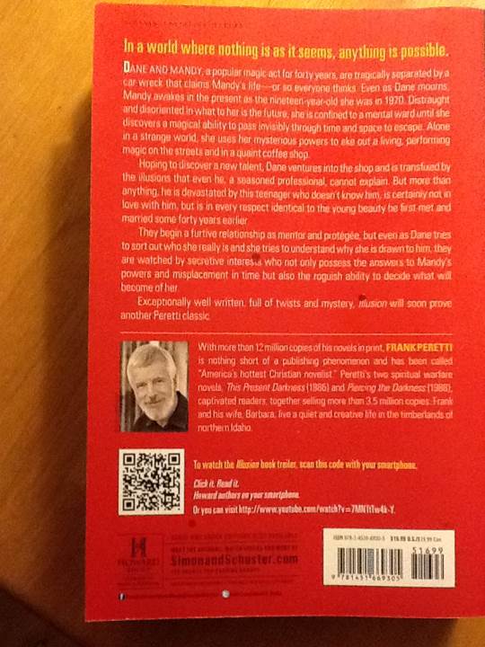 Illusion - Frank Peretti (Simon and Schuster) book collectible [Barcode 9781451669305] - Main Image 2