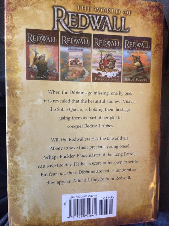 The Sable Quean: A Tale from Redwall - Brian Jacques (Philomel Books - Hardcover) book collectible [Barcode 9780399251641] - Main Image 2