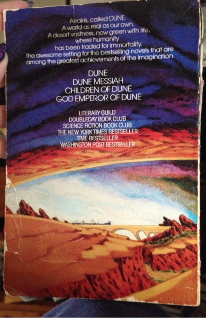 God Emperor of Dune - Frank Herbert (Hodder & Stoughton - Paperback) book collectible [Barcode 9780425053126] - Main Image 2