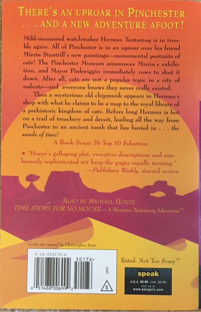 The Sands of Time - Michael Hoeye (Puffin - Paperback) book collectible [Barcode 9780142501764] - Main Image 2