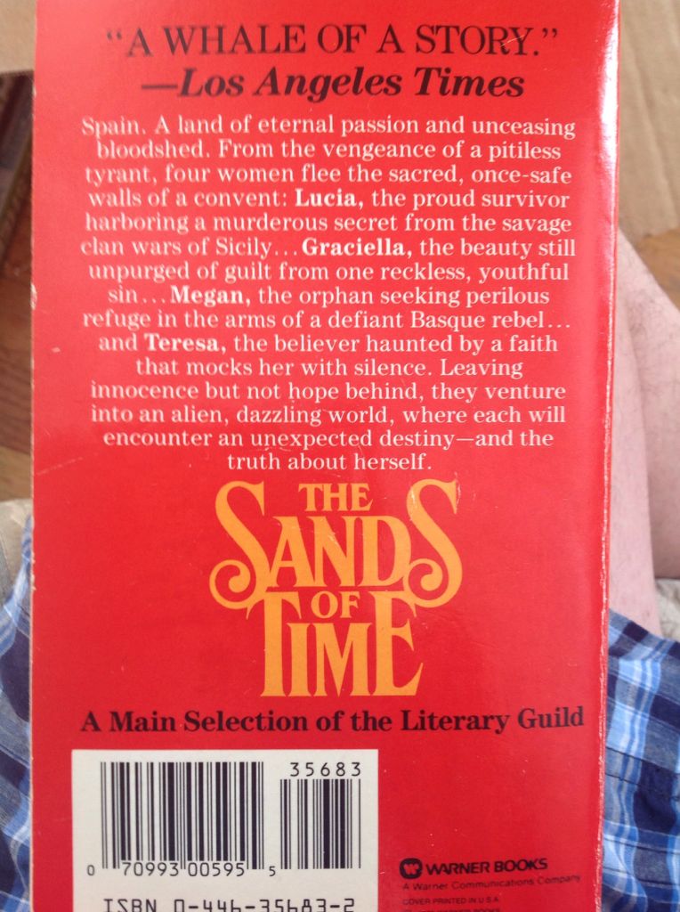 Sands of Time, The - Sidney Sheldon (Warner Books, Inc. - Hardcover) book collectible [Barcode 9780446356831] - Main Image 2