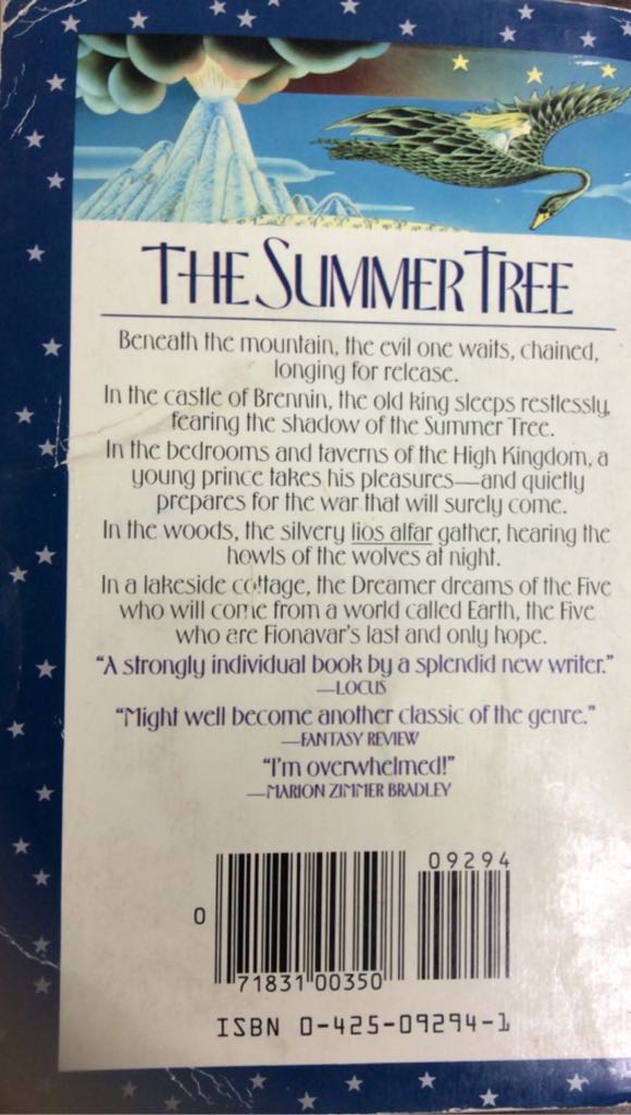 The Summer Tree - Gavriel Kay book collectible - Main Image 2