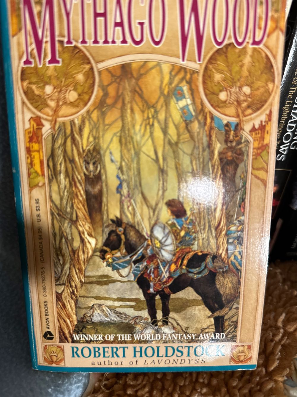 Mythago Wood - Robert Holdstock (Avon Books - Paperback) book collectible [Barcode 9780380762767] - Main Image 3