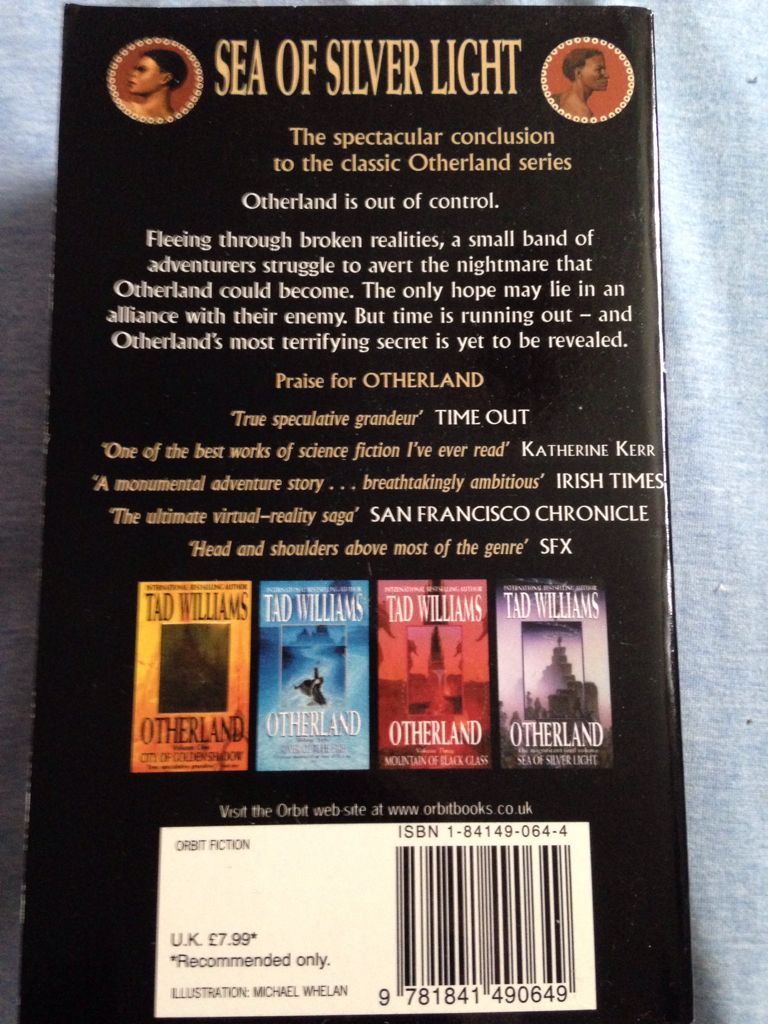Otherland 4: Sea of Silver Light - Tad Williams (Orbit - Paperback) book collectible [Barcode 9781841490649] - Main Image 2