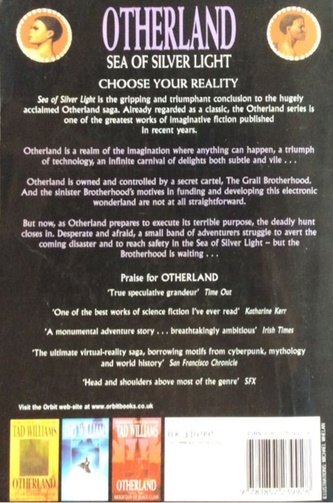 Sea of Silver Light - Tad Williams (Orbit - Trade Paperback) book collectible [Barcode 9781857239928] - Main Image 2