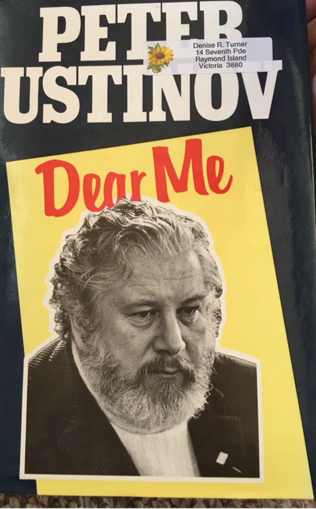 Dear Me - Peter Ustinov book collectible [Barcode 9780434817115] - Main Image 1