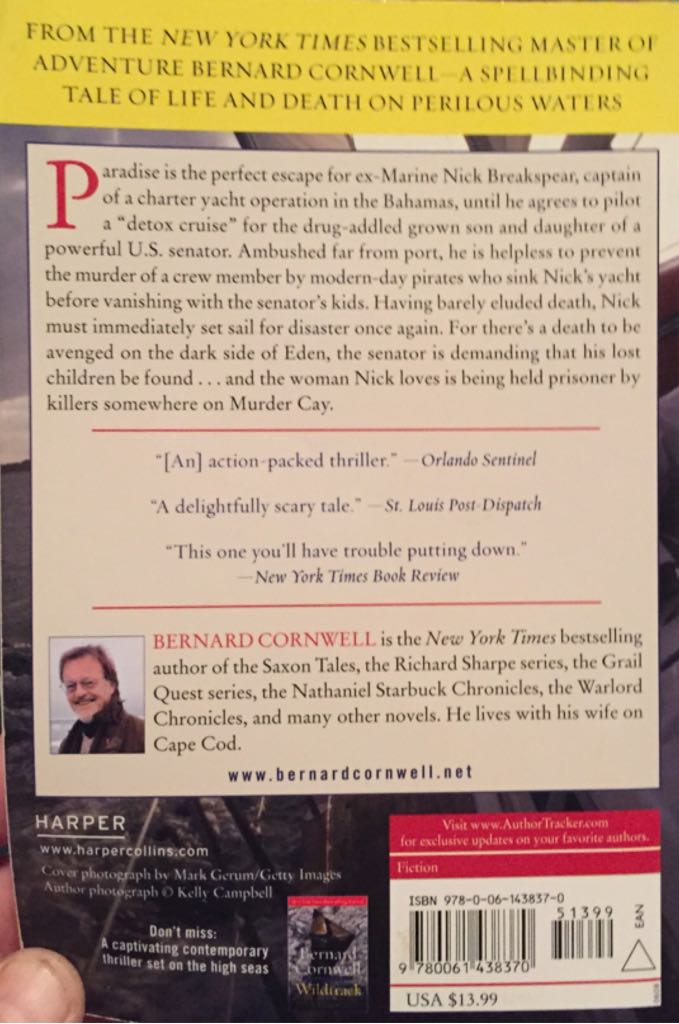 Crackdown - Bernard Cornwell book collectible [Barcode 9780061438370] - Main Image 2