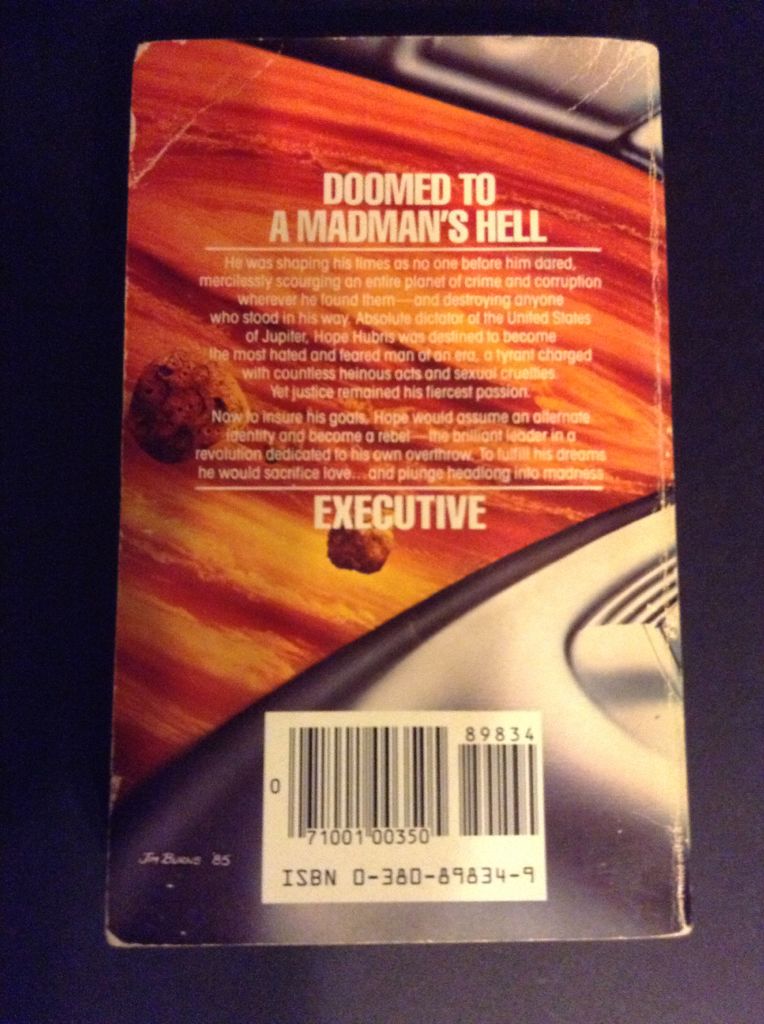 Executive - Piers Anthony (Avon Books - Paperback) book collectible [Barcode 9780380898343] - Main Image 2