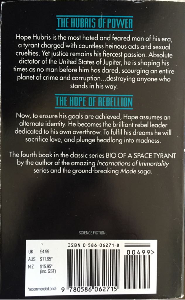 Executive - Piers Anthony (HarperCollins Publishers - Hardcover) book collectible [Barcode 9780586062715] - Main Image 2