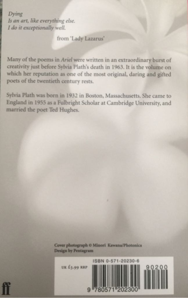 Ariel - R. Boyett (Faber And Faber Ltd - Paperback) book collectible [Barcode 9780571202300] - Main Image 2