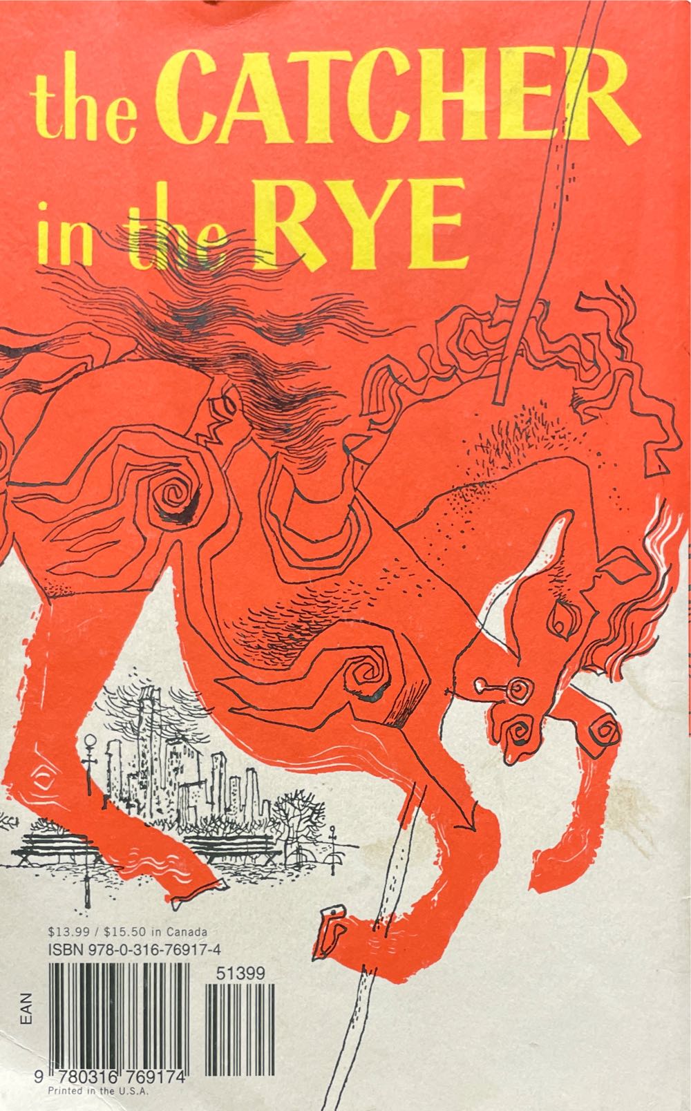 Catcher in the Rye, The - J.D. Salinger (Back Bay Books - Trade Paperback) book collectible [Barcode 9780316769174] - Main Image 2