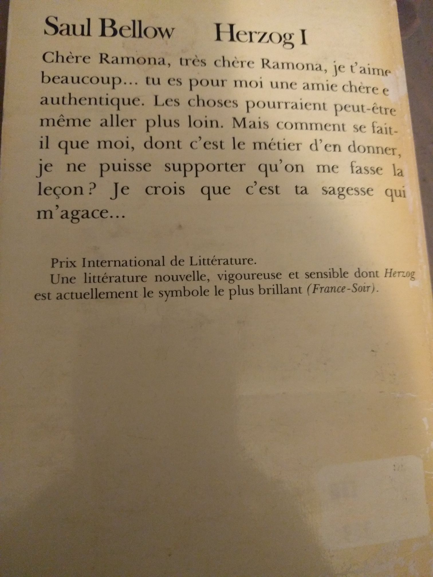 Herzog  book collectible - Main Image 2