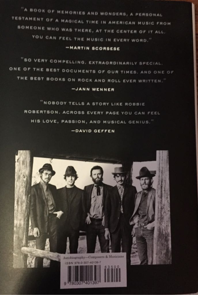 Testimony - Robbie Robertson (Alfred A Knopf Inc. - Hardcover) book collectible [Barcode 9780307401397] - Main Image 2