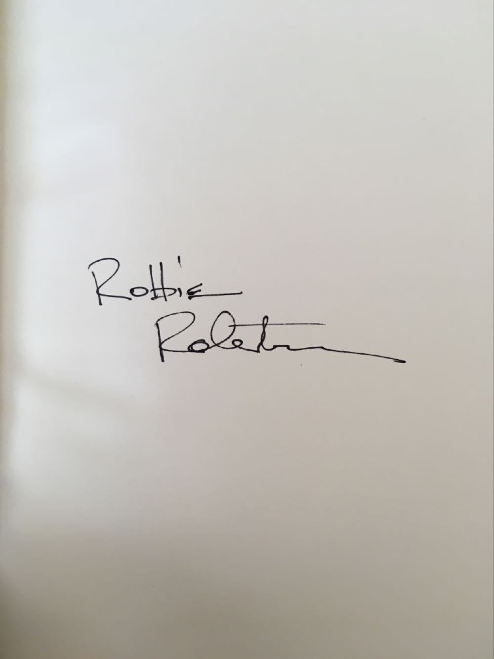 Testimony - Robbie Robertson (Crown Archetype) book collectible [Barcode 9780307889782] - Main Image 2