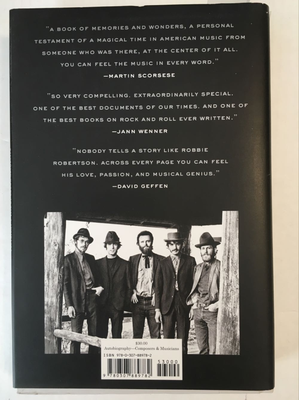 Testimony - Robbie Robertson (Crown Archetype) book collectible [Barcode 9780307889782] - Main Image 4