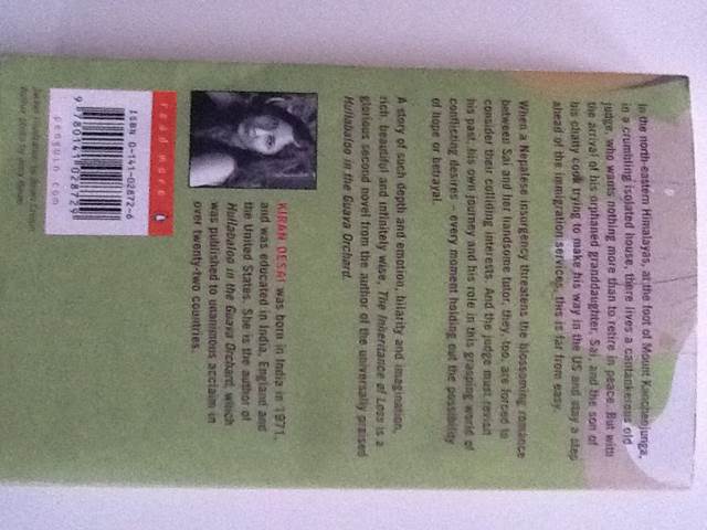 The Inheritance Of Loss - Kiran Desai (Penguin (Non-Classics) (April 28, 2009) - Paperback) book collectible [Barcode 9780141028729] - Main Image 2